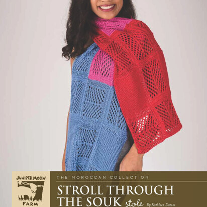 Stroll Through The Souk Stole in Juniper Moon Farm Findley DK - 14486 - Downloadable PDF