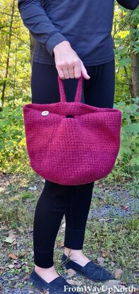 Felted Wool Dock Tote.