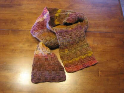 Amazing Basketweave Scarf