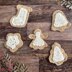 FULL SET of Christmas Sugar Cookie Ornaments