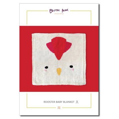 Rooster Baby Blanket