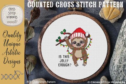 Christmas Sloth - Is This Jolly Enough?