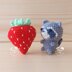 Raccoon in Strawberry