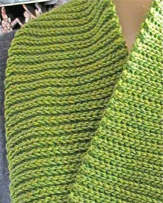 Eva's Ribs Scarf: Slip Stitch Crochet 101