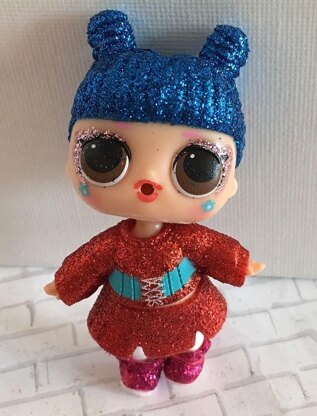 LOL inspired Kawaii Queen Clothes Crochet pattern by Leanna s Designs LoveCrafts