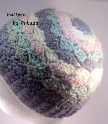 Crochet Pattern - Triple S - Slanted Shell Stitch