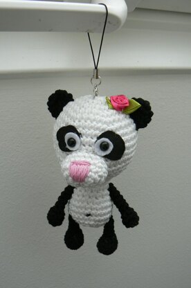 Panda keychain