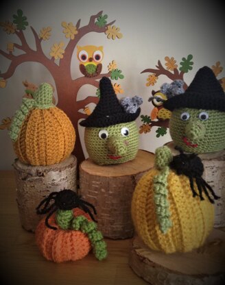 Pumpkins and Witch Choc Orange Cosies