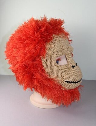 Toddler,Child and Adult Baby Orangutan Mask Balaclava