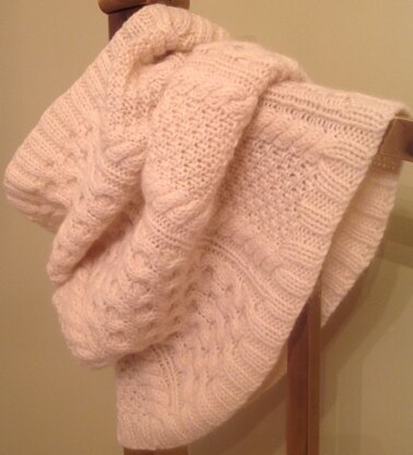 Cabled Cowl