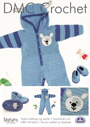 Baby's Onesie & Bootees in DMC Natura Just Cotton - 15208L/2