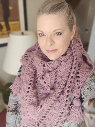 Spring In Bloom Shawl