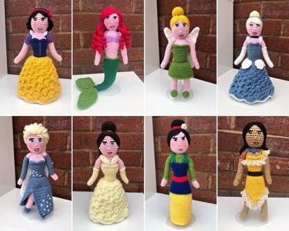 8 Princess Crochet Patterns