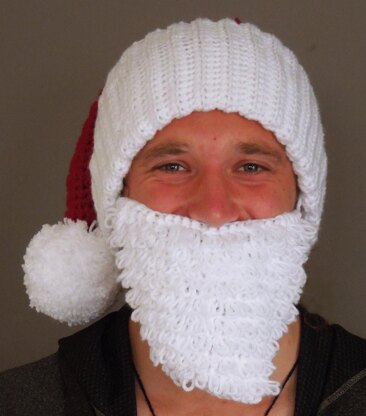 Santa Hat and Beard