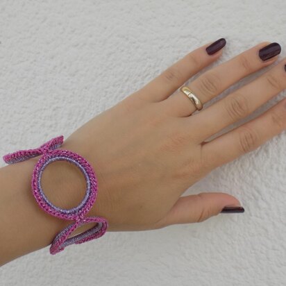 Crochet Rings Bracelet