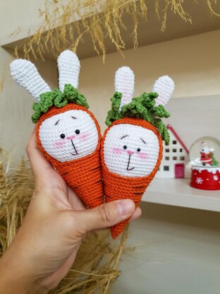 Christmas toy BUNNY CARROT