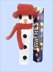 Snowman Smartie bags, chocolate orange, F.Rocher