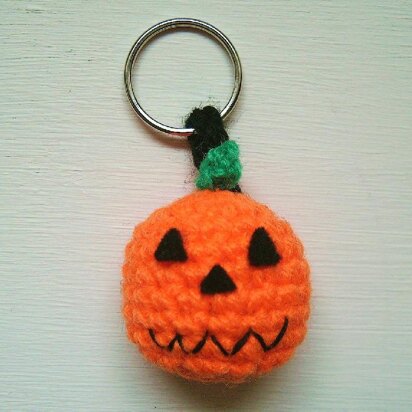 Pumpkin key chain
