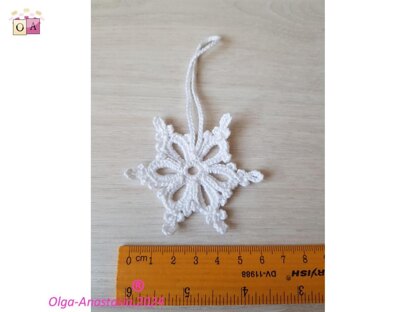 Crochet snowflake 36