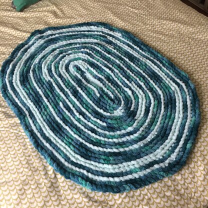 Oval Rug Pattern