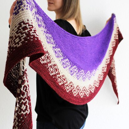 Pauline's Colour Play - knitting pattern