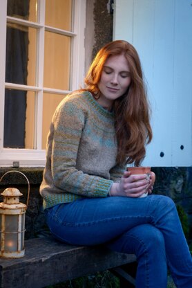 Langstrath Sweater in The Fibre Co. Lore - Downloadable PDF | LoveCrafts