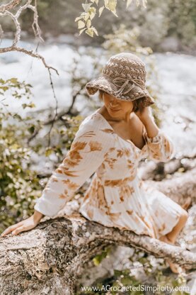 Summer Lovin' Crochet Sun Hat