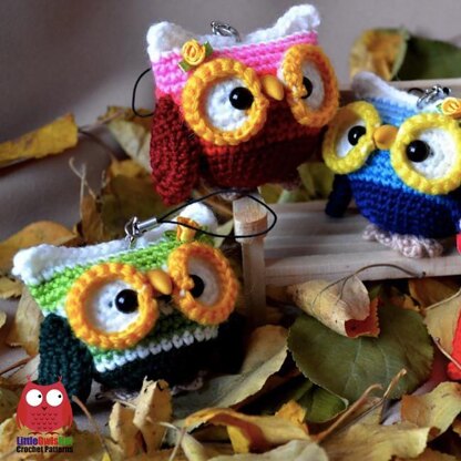 222 Little Owl Keychain