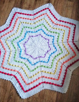 Bobble Star Blanket