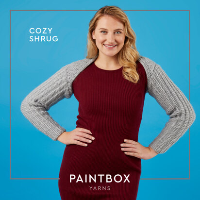 Paintbox Yarns Cozy Shrug PDF (Free)