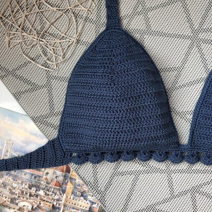 Crochet bikini top "Sharon"