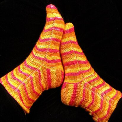 Traffic Island Socks