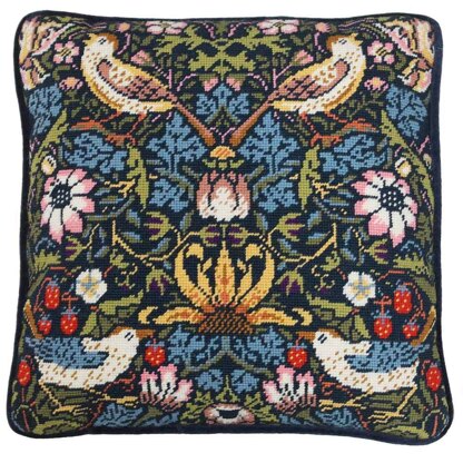 Bothy Threads William Morris Strawberry Thief Tapestry Kit - 35x35cm