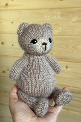 Little bear knitting pattern