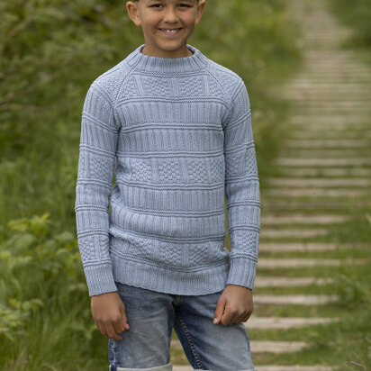 Vier Sweater in Viking Of Norway - UK-2324-8 - Downloadable PDF