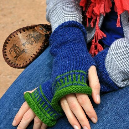 Peru Mitts - knitting pattern