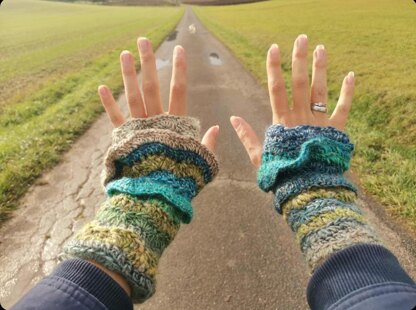 Learius fingerless gloves