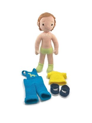 James Amigurumi Boy Doll