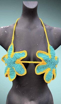 Water Lily Crochet Bralette