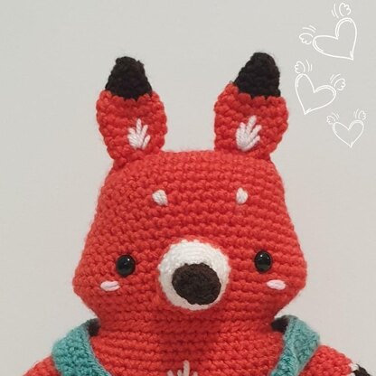 Amigurumi Mr and Mrs Fox