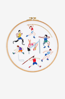 DMC Athletics Embroidery Pattern - PAT2071 - Downloadable PDF