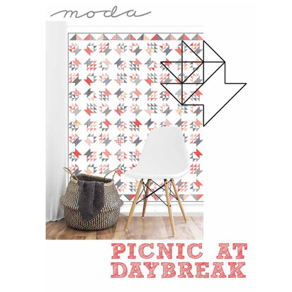 Moda Fabrics Picnic At Daybreak Quilt - Downloadable PDF