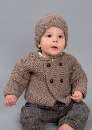 Hat and Cardigan in Rico Essentials Cashlana Chunky - 333 - Downloadable PDF