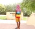 Rainbow Crochet Hoodie for Boys