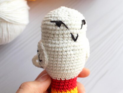 Hedwig white owl rattle /Potters friend