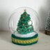 Christmas tree snow globe