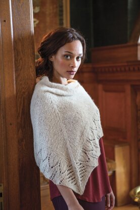 Millais Shawl in Berroco Andean Mist - 347-1