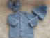 Gwyn Baby Cardigan, Hat & Booties knitting pattern in 2 sizes 0-3mth & 6-12mth