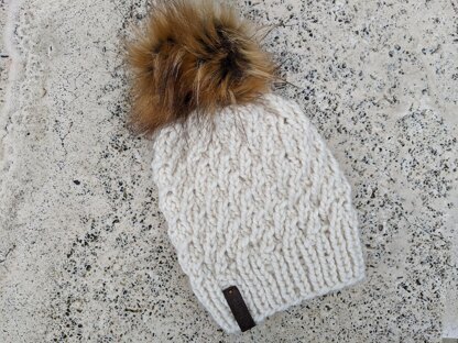 Nautical Super Bulky Knit Hat