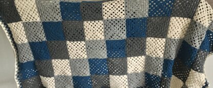 Forever Home Granny Square Contemporary Throw/Blanket